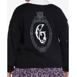 Her Universe Disney The Haunted Mansion Master Gracey Cardigan Size Medium Nwt